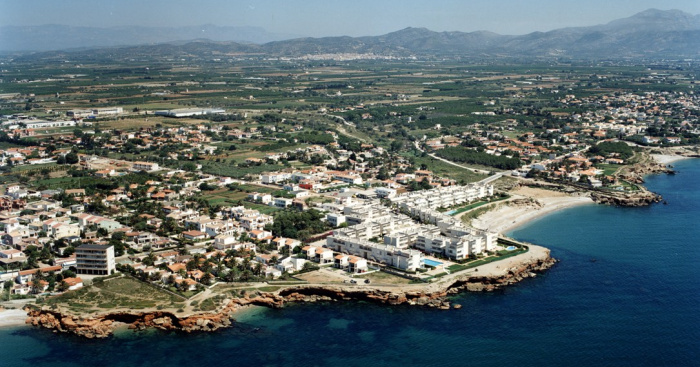 Playa Cala del Pinar o del Faralló, Vinaròs, Castellón / Fuente: mapama.gob.es