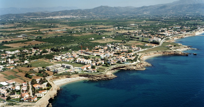 Playa Playa de les Cales, Vinaròs, Castellón / Fuente: mapama.gob.es