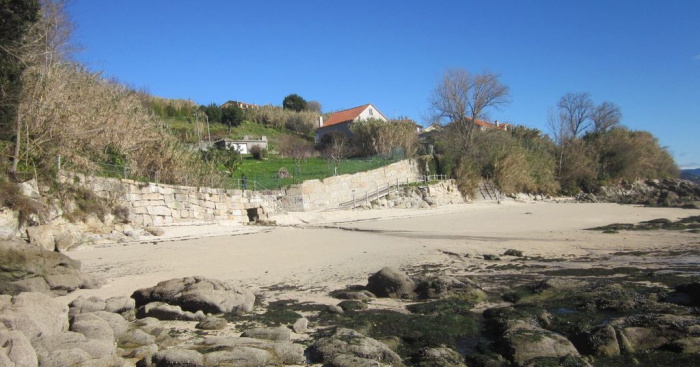 Playa Rio da Ribeira, Moaña, Pontevedra / Fuente: mapama.gob.es