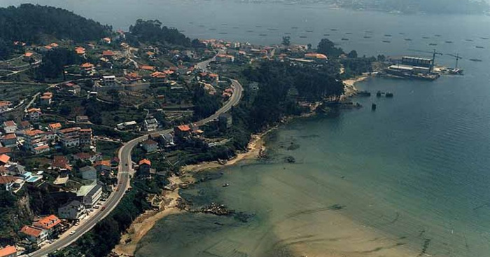 Playa Do Cocho, Moaña, Pontevedra / Fuente: mapama.gob.es