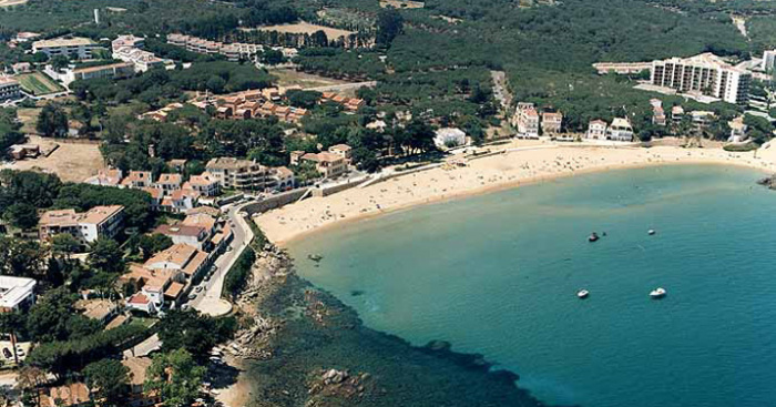 Playa La Fosca, Palamós, Girona / Fuente: mapama.gob.es