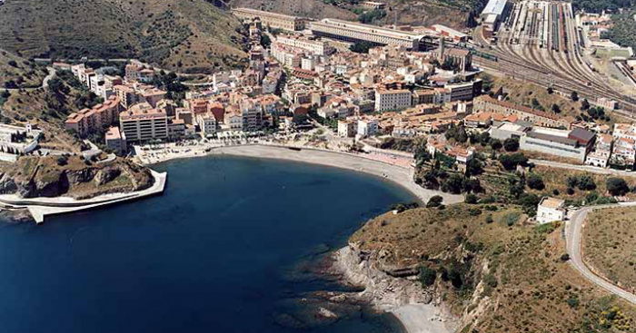 Playa Portbou, Portbou, Girona / Fuente: mapama.gob.es