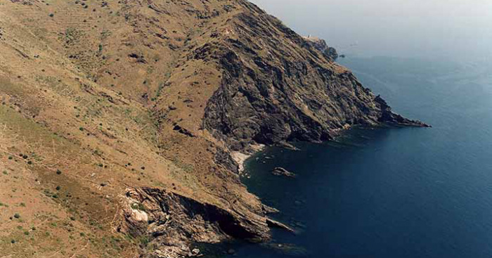 Playa Del Pi, Portbou, Girona / Fuente: mapama.gob.es