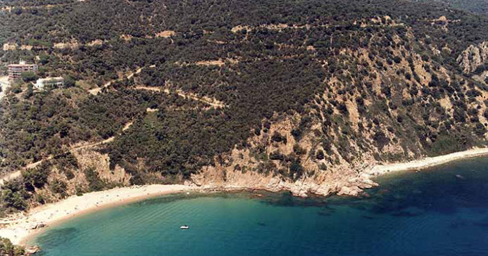 Playa Canyerets, Sant Feliu de Guíxols, Girona / Fuente: mapama.gob.es