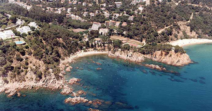 Playa Playa de la Corcollada, Santa Cristina d'Aro, Girona / Fuente: mapama.gob.es