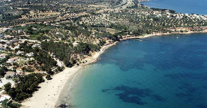 Playa Cap Roig, L'Ampolla, Tarragona / Fuente: mapama.gob.es