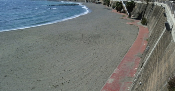Playa El Chorrillo, Ceuta / Fuente: mapama.gob.es