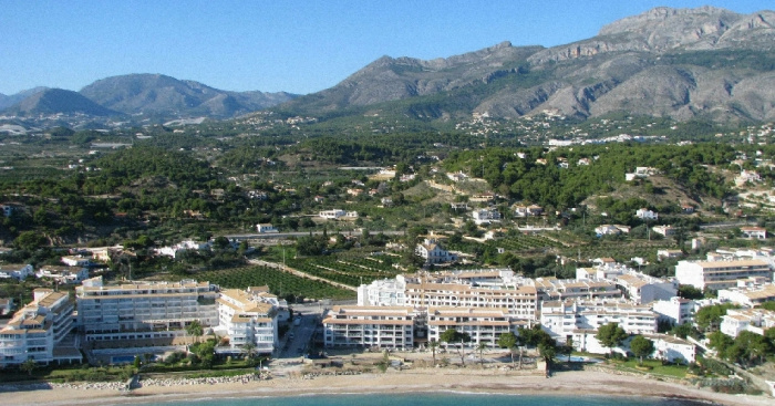 Playa Cap Negret, Altea, Alicante / Fuente: mapama.gob.es