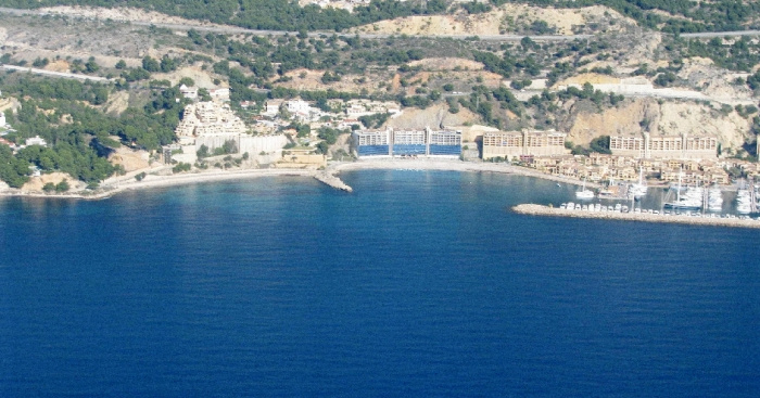Playa Mascarat Sur, Altea, Alicante / Fuente: mapama.gob.es