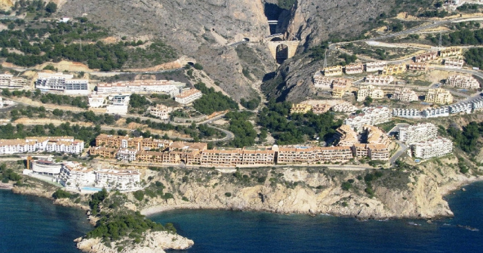 Playa Cala de la Barra Grande, Altea, Alicante / Fuente: mapama.gob.es