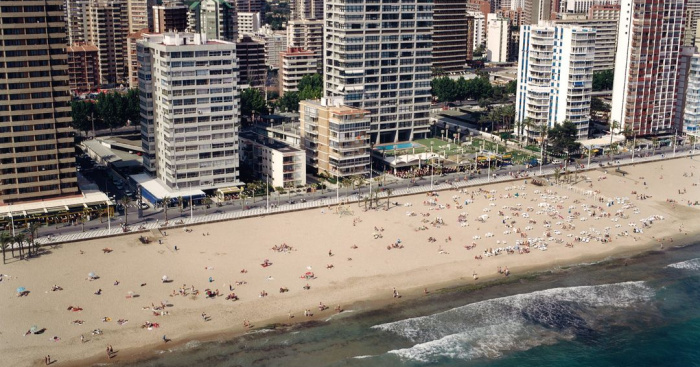 Playa Playa de Levante, Benidorm, Alicante / Fuente: mapama.gob.es