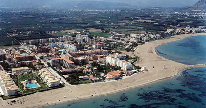 Playa Molinos y Palmeras, Dénia, Alicante / Fuente: mapama.gob.es