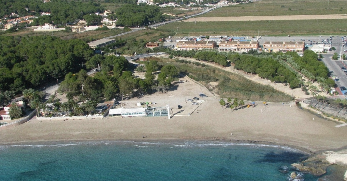 Playa La Ampolla, Teulada, Alicante / Fuente: mapama.gob.es