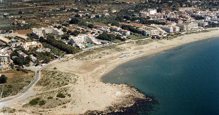 Playa El Carregador, Alcalà de Xivert, Castellón / Fuente: mapama.gob.es