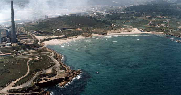 Playa Sabón, Arteixo, A Coruña / Fuente: mapama.gob.es