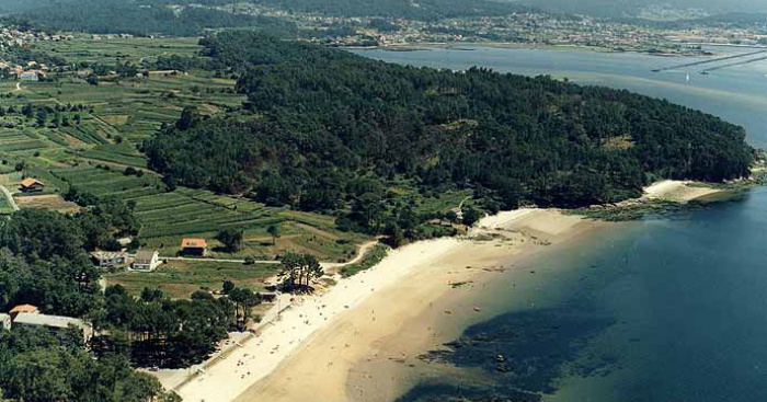 Playa Broña, Outes, A Coruña / Fuente: mapama.gob.es