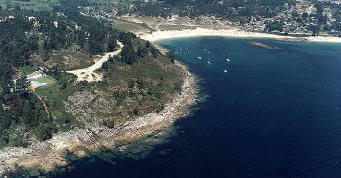 Playa Liméns, Cangas, Pontevedra / Fuente: mapama.gob.es