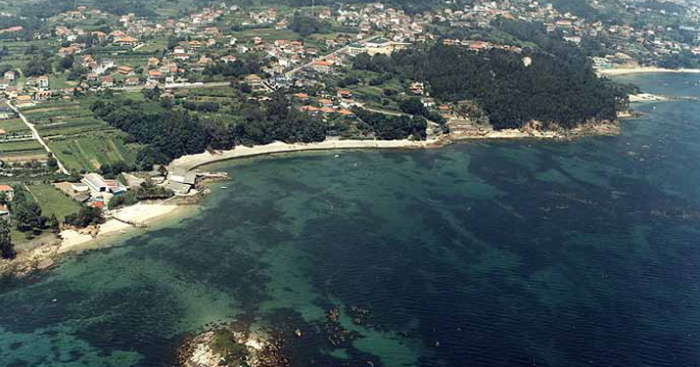 Playa Canabal, Moaña, Pontevedra / Fuente: mapama.gob.es