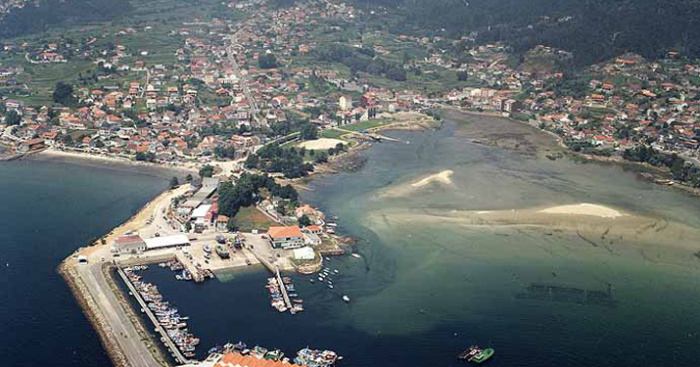 Playa Ensenada de Meira, Moaña, Pontevedra / Fuente: mapama.gob.es