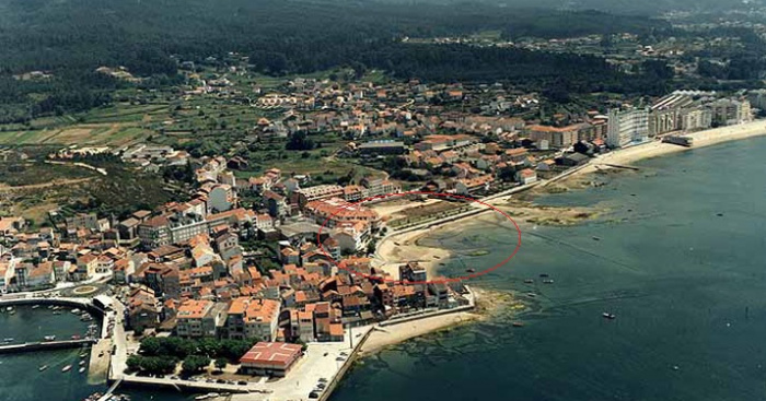 Playa Carril, Vilagarcía de Arousa, Pontevedra / Fuente: mapama.gob.es