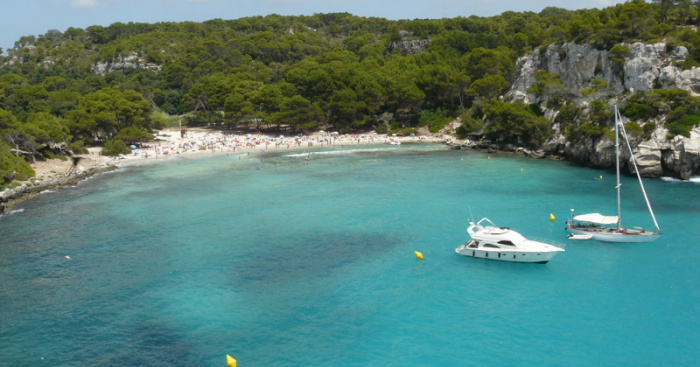 Playa Cala Macarella, Ciutadella de Menorca, Menorca / Fuente: mapama.gob.es