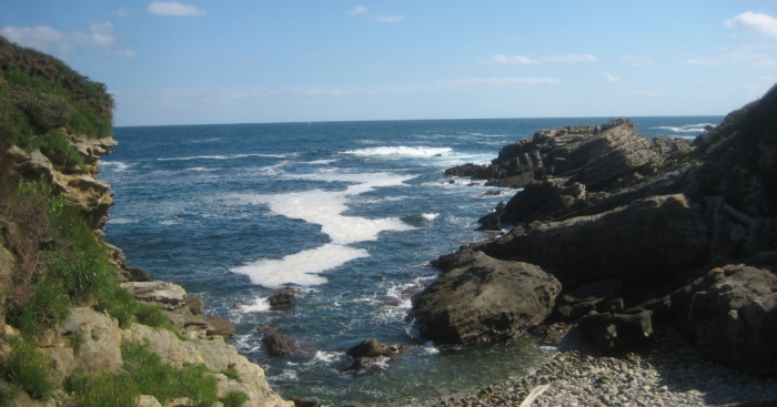 Playa Kapelaundi, Hondarribia, Guipúzcoa / Fuente: mapama.gob.es