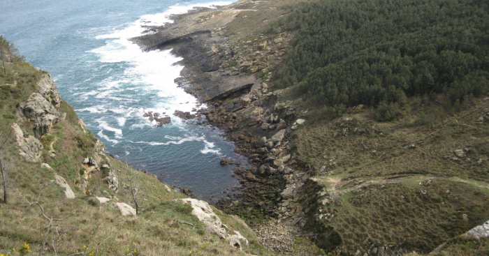 Playa Eretzin Zabala, Hondarribia, Guipúzcoa / Fuente: mapama.gob.es