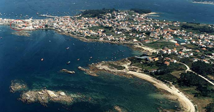 Playa Gradín, A Illa de Arousa, Pontevedra / Fuente: mapama.gob.es