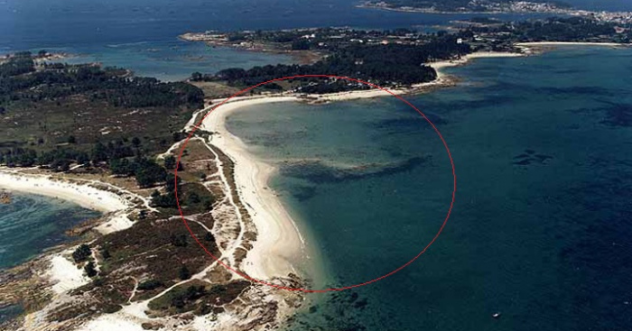 Playa Arnelas, A Illa de Arousa, Pontevedra / Fuente: mapama.gob.es