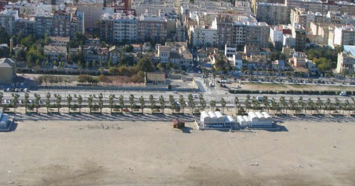 Playa Malvarrosa, Valencia / Fuente: mapama.gob.es