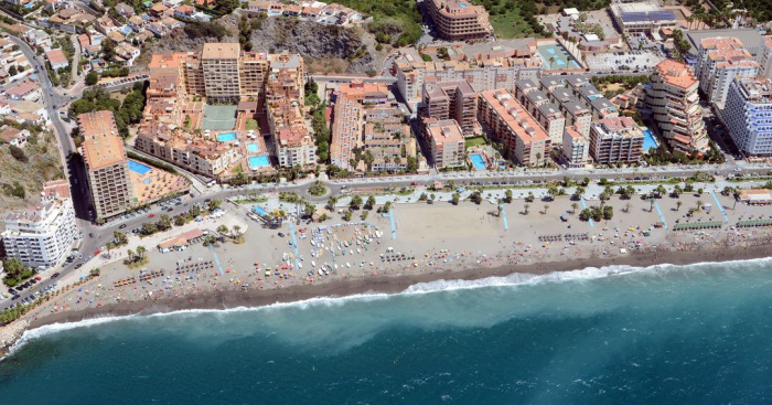 Playa San Cristóbal, Almuñécar, Granada / Fuente: mapama.gob.es