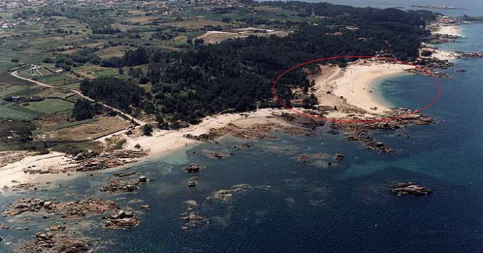 Playa Areagrande, O Grove, Pontevedra / Fuente: mapama.gob.es