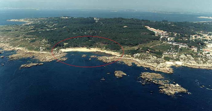 Playa Canelas, O Grove, Pontevedra / Fuente: mapama.gob.es