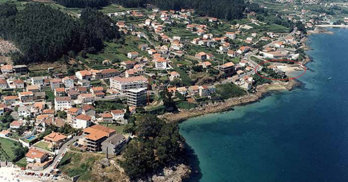 Playa Fonte Maior, Poio, Pontevedra / Fuente: mapama.gob.es