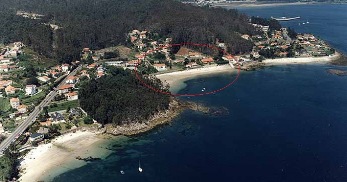Playa Chancelas, Poio, Pontevedra / Fuente: mapama.gob.es