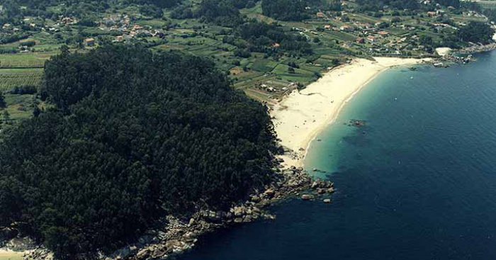 Playa Tulla, Bueu, Pontevedra / Fuente: mapama.gob.es
