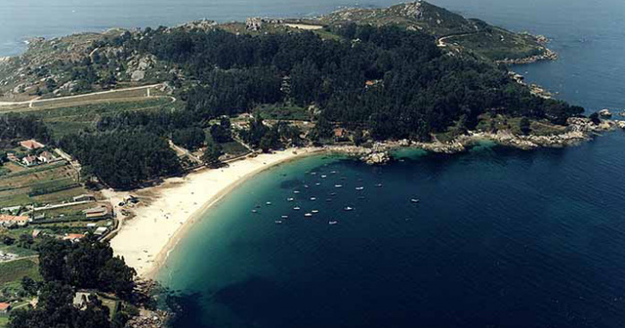Playa Cornide, Bueu, Pontevedra / Fuente: mapama.gob.es