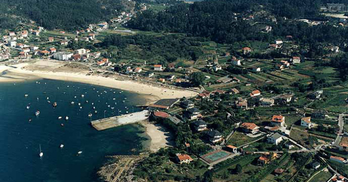 Playa A Testada, Cangas, Pontevedra / Fuente: mapama.gob.es