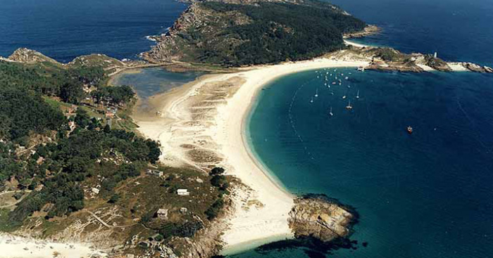 Playa Rodas, Vigo, Pontevedra / Fuente: mapama.gob.es