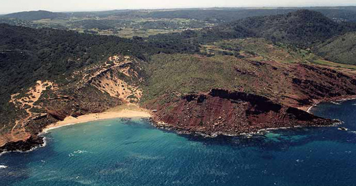 Playa Cala del Pilar, Ciutadella de Menorca, Menorca / Fuente: mapama.gob.es