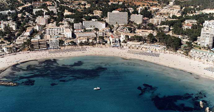 Playa Peguera, Calvià, Mallorca / Fuente: mapama.gob.es