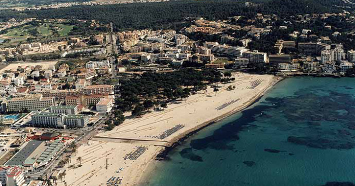 Playa Cala de Santa Ponça, Calvià, Mallorca / Fuente: mapama.gob.es