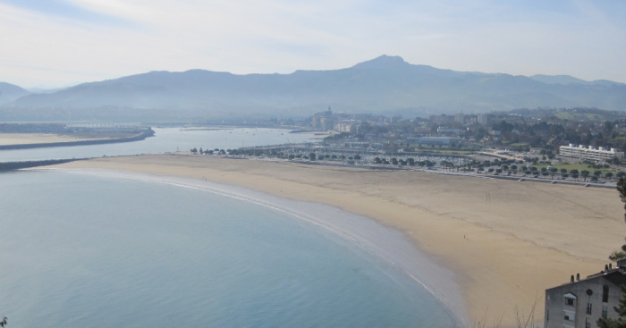 Playa Hondarribia, Hondarribia, Guipúzcoa / Fuente: mapama.gob.es