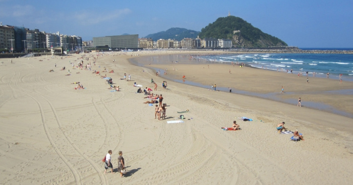 Playa La Zurriola, Donostia/San Sebastián, Guipúzcoa / Fuente: mapama.gob.es