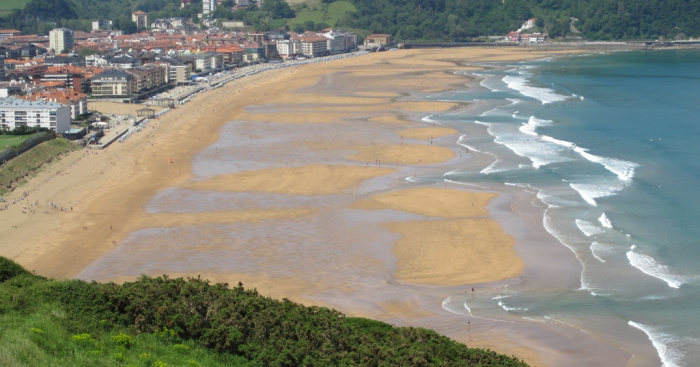 Playa Zarautz, Zarautz, Guipúzcoa / Fuente: mapama.gob.es