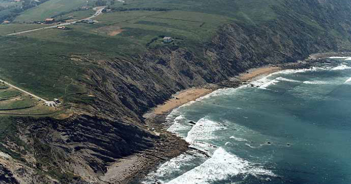 Playa Barrika, Barrika, Vizcaya / Fuente: mapama.gob.es