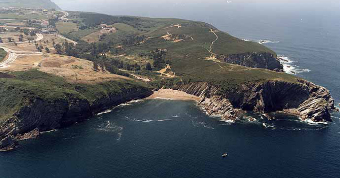 Playa Muriola , Barrika, Vizcaya / Fuente: mapama.gob.es