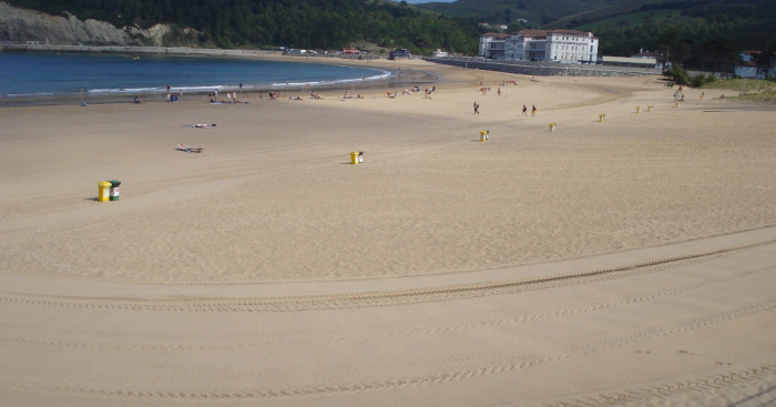 Playa Gorliz, Gorliz, Vizcaya / Fuente: mapama.gob.es