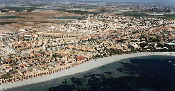 Playa Las Palmeras, Los Alcázares, Murcia / Fuente: mapama.gob.es