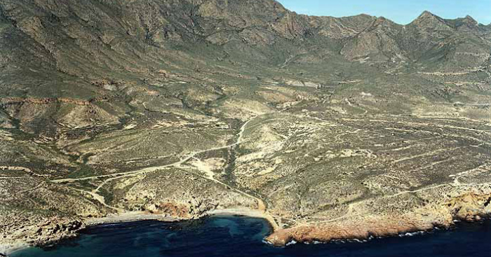Playa La Grúa, Mazarrón, Murcia / Fuente: mapama.gob.es